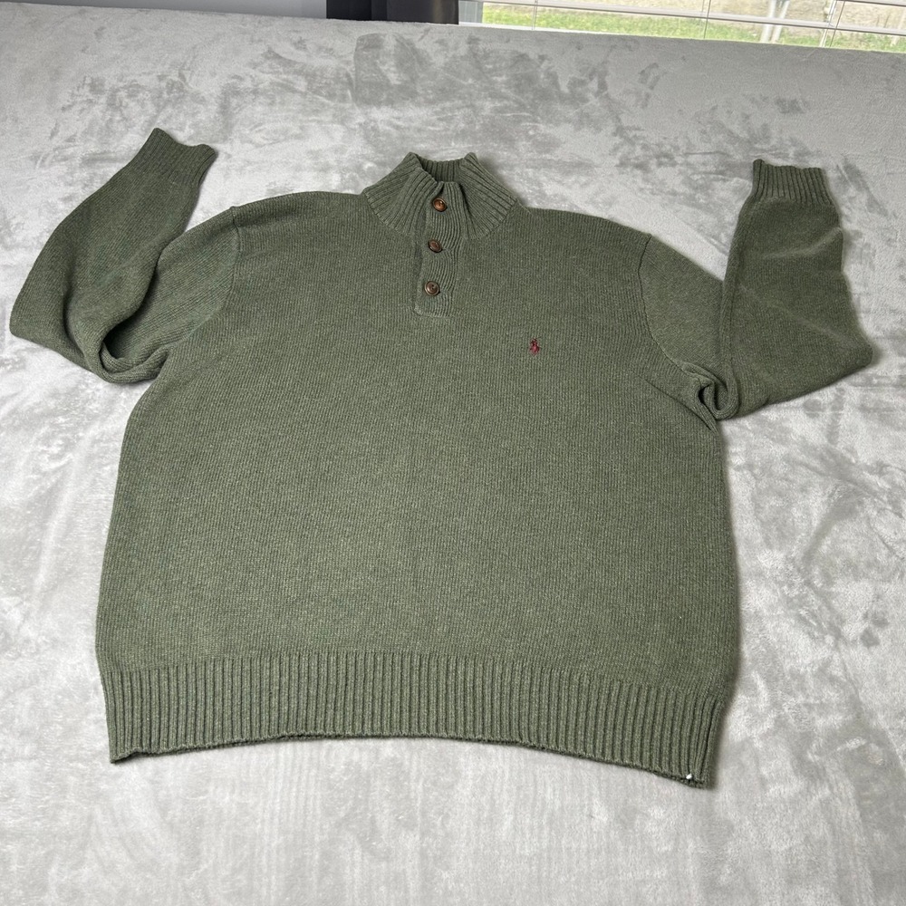 Polo By Ralph Lauren Green Pullover Sweater Knit Men's XL